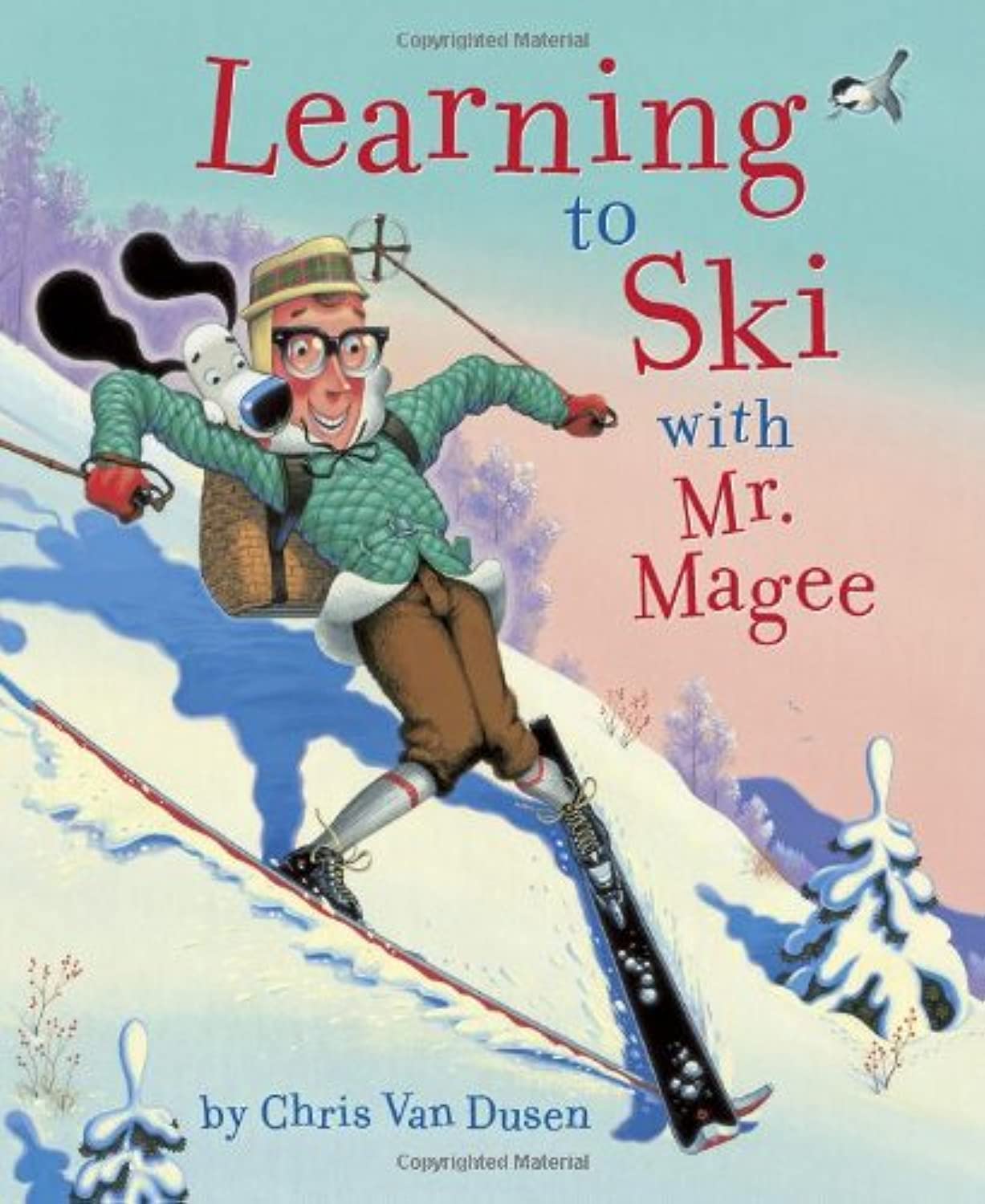 Learning to Ski with Mr. Magee book cover