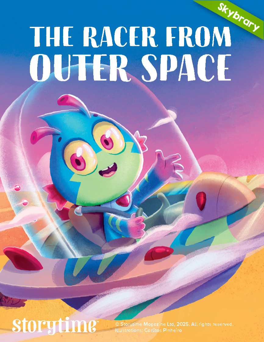 The Racer from Outer Space book cover