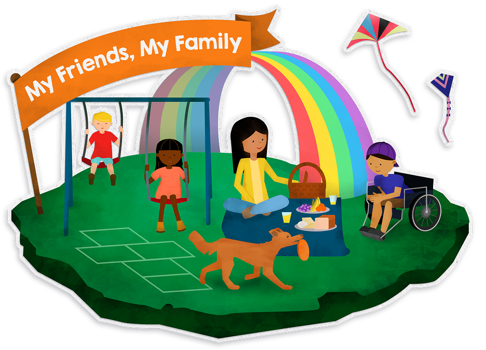 My Friends, My Family islands