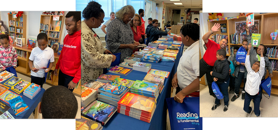 Reading Is Fundamental and State Farm Celebrate Reading with Book Celebration at Carmody Hills Elementary