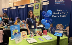 Reading Is Fundamental Booth at ML Conference