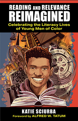 book cover with illustration of a smiling boy