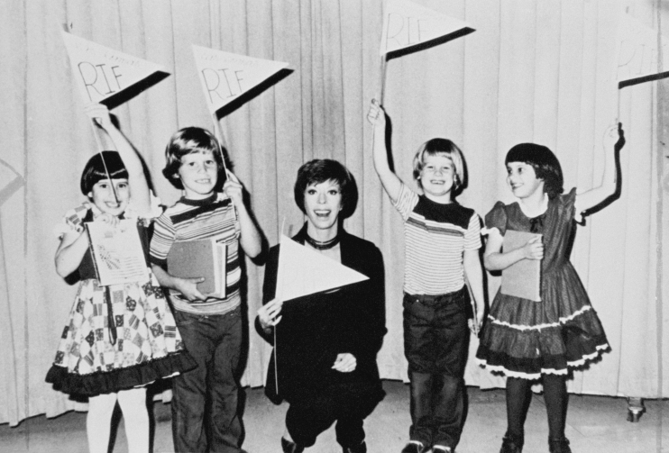 RIF early years with Carol Burnett - RIF History