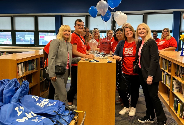 Macy's library refresh with RIF in Detroit