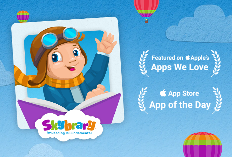 Skybrary logo with accolades