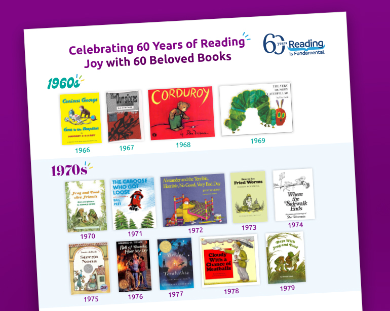 Image of 60 anniversary featured books