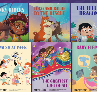 Image composition of book covers